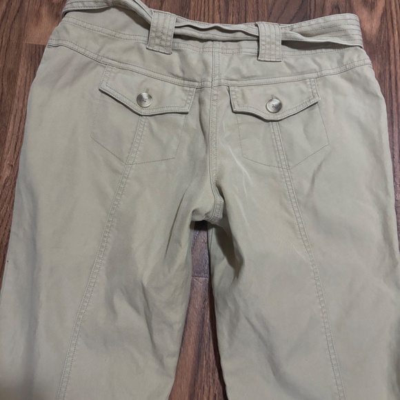 Isaac Mizrahi * Tan Cargo / Khaki Color Woman Pants * Size 6/30 - Picture 6 of 7